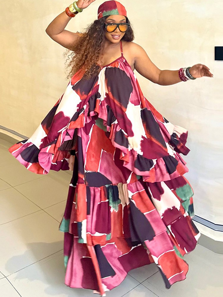 Robes africaines élégantes pour femmes, sans manches, style Dashiki, longues, pour le printemps et l'été, tenues traditionnelles africaines pour femmes 2026
