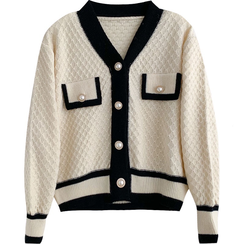 Cardigan en tricot à manches longues pour femmes, mode coréenne, ample, manteau d'extérieur, nouvelle collection coréenne