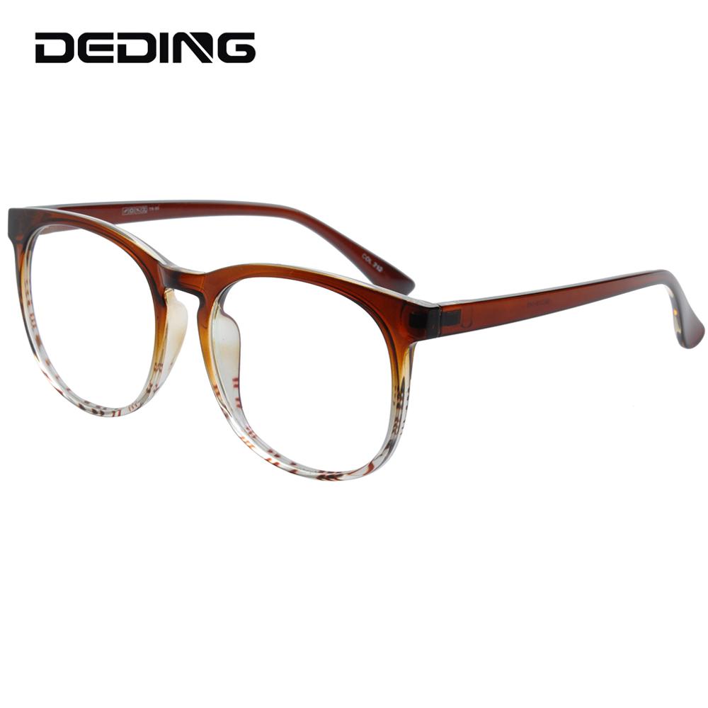 Lunettes rétro rondes et larges, monture complète surdimensionnée, verres transparents, pour hommes et femmes