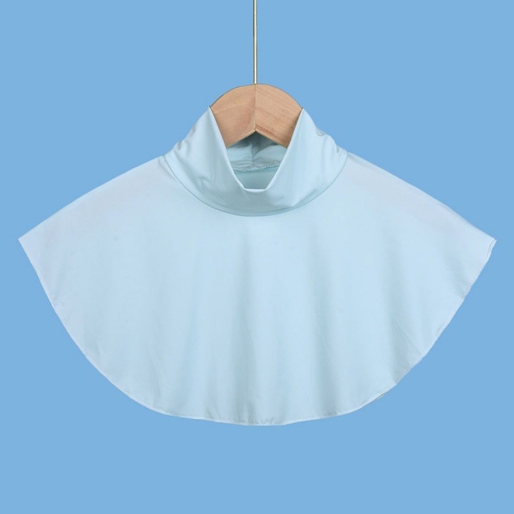 Écharpe de protection solaire en soie glacée pour femme, fine, anti-UV, cache-cou, protection solaire pour la conduite en extérieur