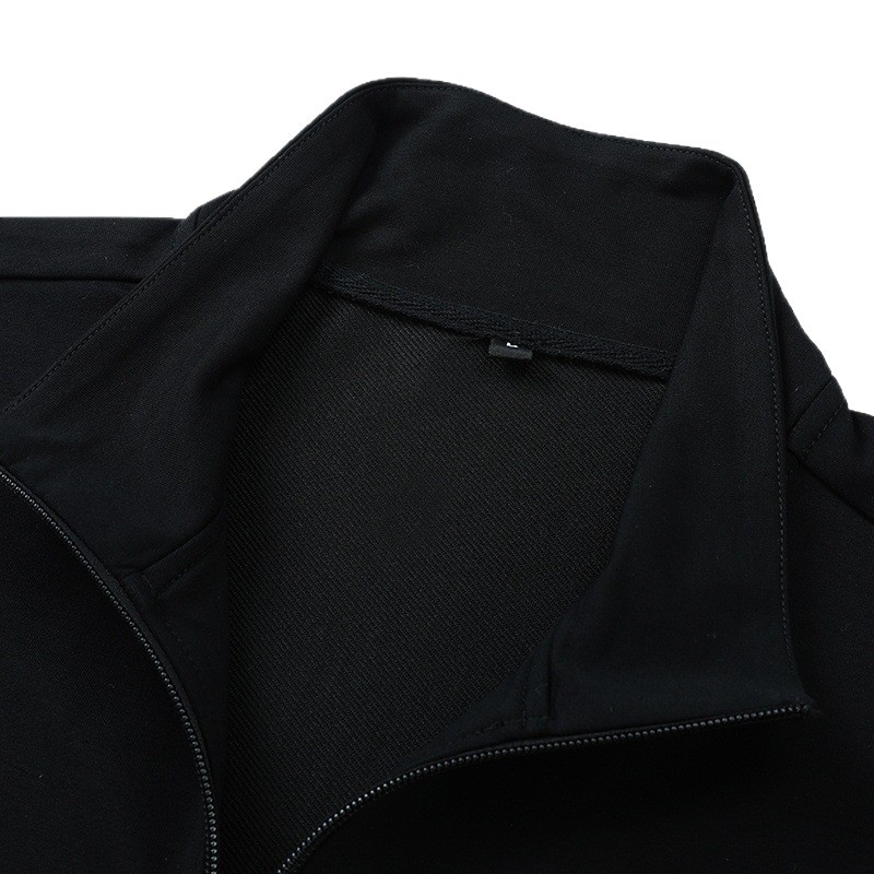 Ensemble de vêtements de sport pour homme, printemps automne, sweat-shirt à col montant fin, pantalon de course, veste légère, costume décontracté tendance en polyester