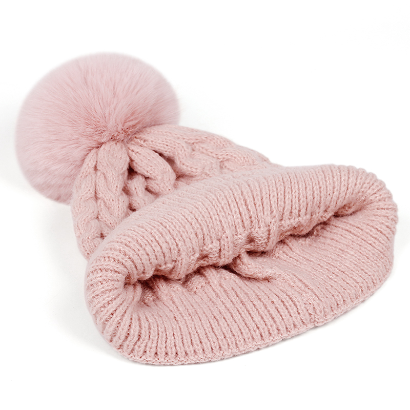 3 pièces femmes hiver chapeau écharpe gants ensemble boule de fourrure de noël adolescent bonnet cou plus chaud costume pompon tricoté femme hommes casquette ensemble