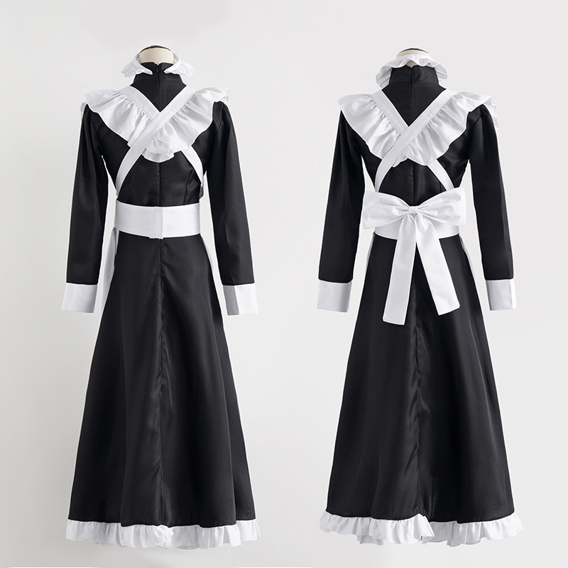 Tenue de demoiselle d'honneur Lolita pour hommes et femmes, ensemble de vêtements vintage, style japonais, uniformes Kawaii mignons, costume d'Halloween Cosplay