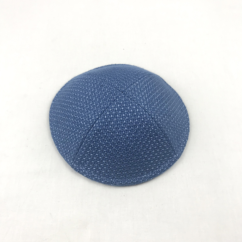 Chapeau de kippa en lin pour homme, casquette Judaical Yarmulke, chapeau de réunion