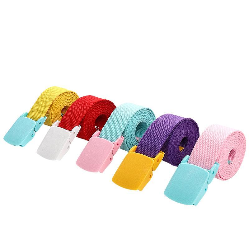 Ceinture Dulbelt en toile pour enfants, ceinture en nylon pour jeunes, ceinture de chasse, tendance décontractée, accessoires de jeans, mode mignonne, 3,2 cm