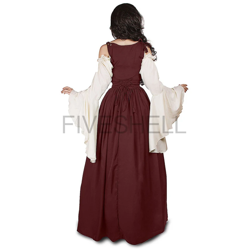 Costume de princesse Punk médiéval pour femmes, Robe victorienne pour palais, déguisement de fête de carnaval, Halloween Cosplay féminin