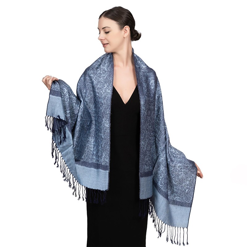 Nouvelle mode tout-match imitation cachemire Pashmina paisley gland écharpe longue écharpe châle pour toutes les saisons