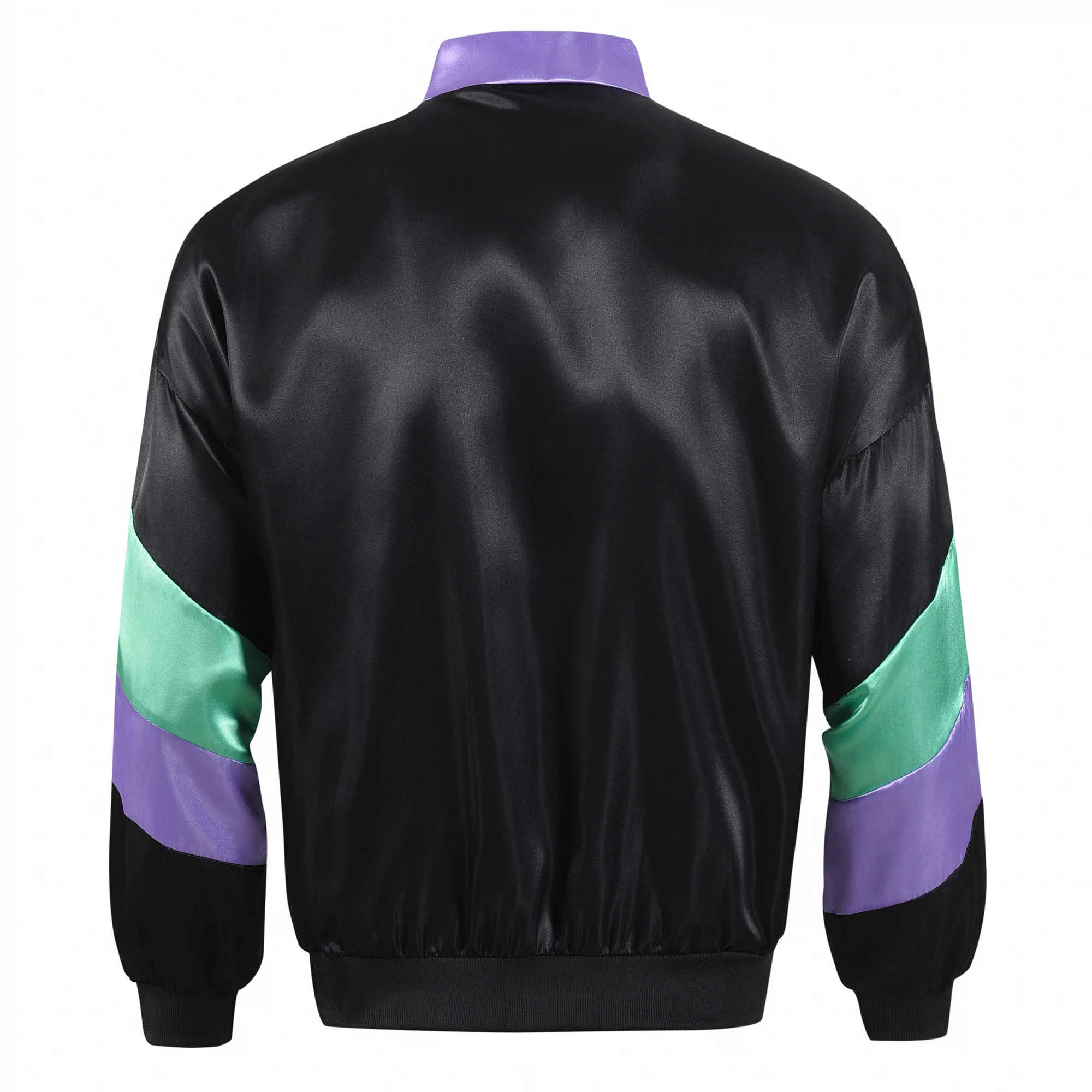 Tenue des années 80 et 90 pour hommes et femmes, survêtement rétro pour hommes, coupe-vent Hip Hop, vêtements de sport Disco des années 90 pour fête cosplay