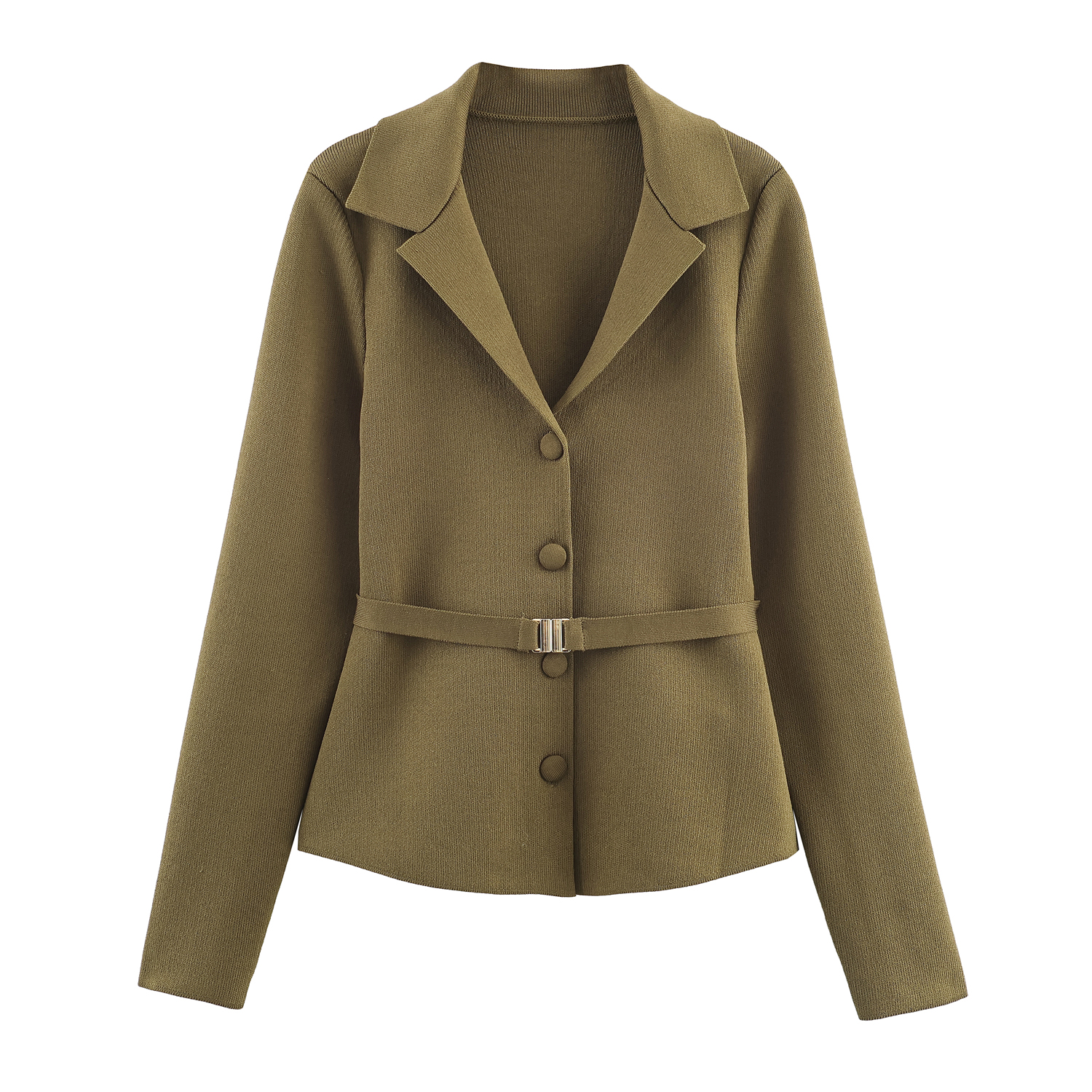Cardigan confortable et polyvalent pour femmes, vêtements de style doux, haut de gamme, coupe cintrée, ensemble jupe MIDI simple, nouvelle collection 2025