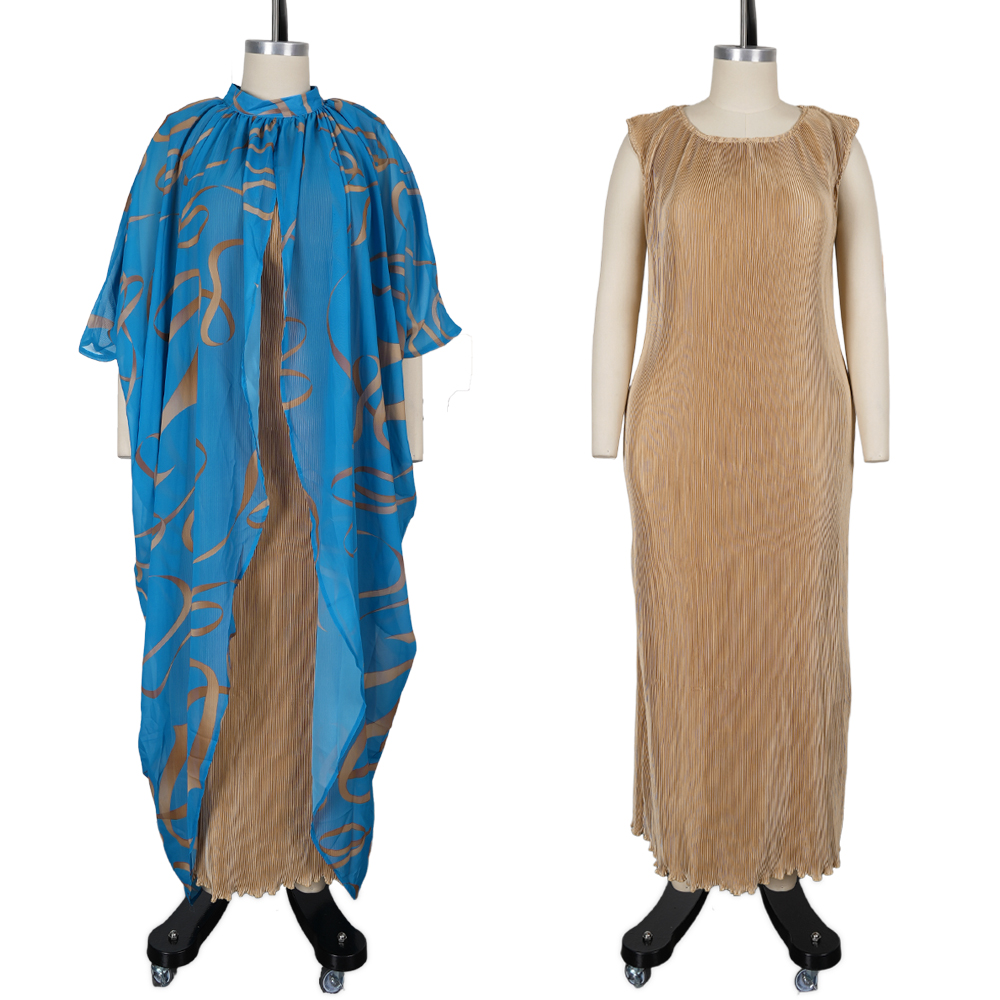 Ensembles de 2 pièces pour femmes, vêtements africains, tenue imprimée Dashiki Ankara, robes de fête de mariage grande taille, kaftan, robe en mousseline de soie, tenues boubou