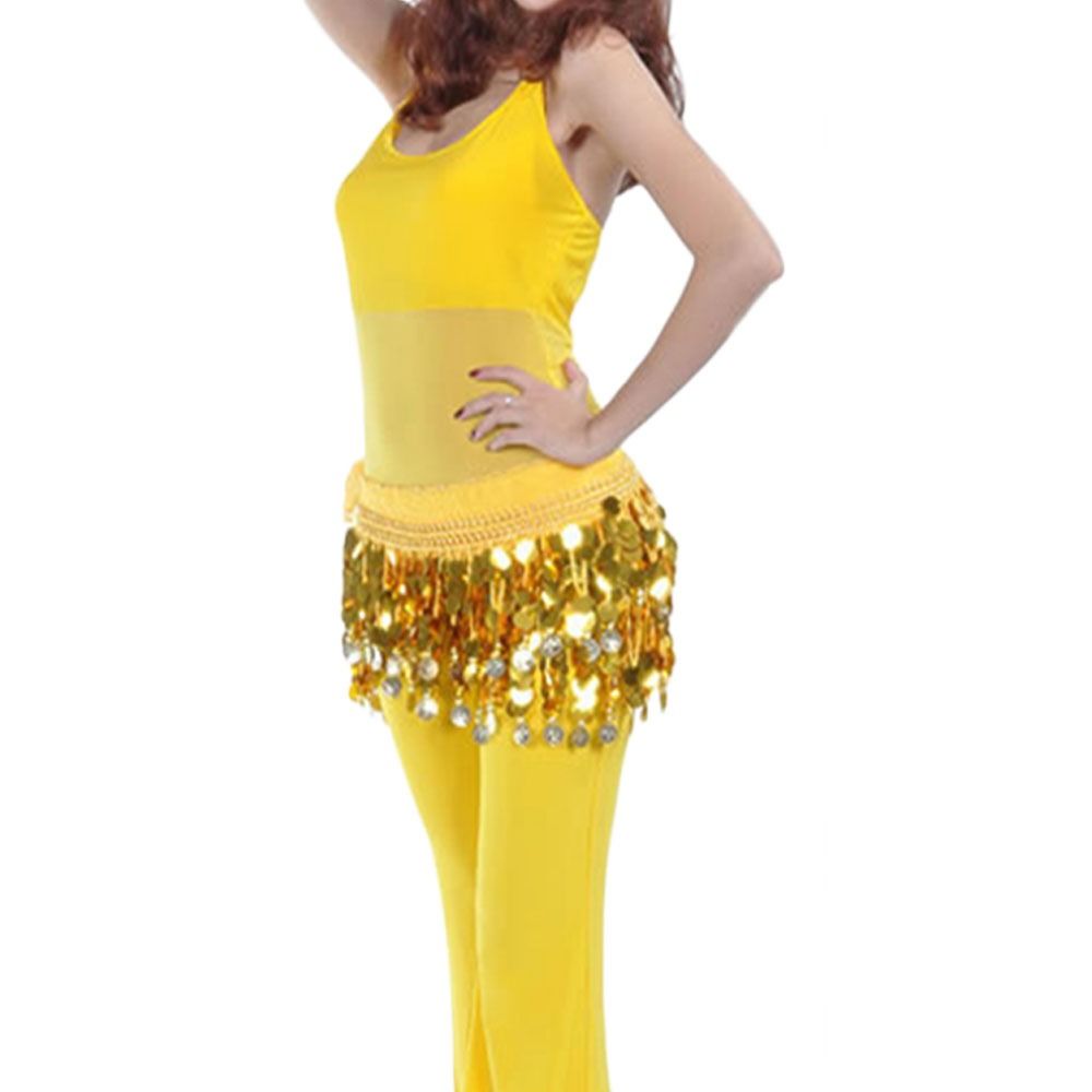 Thaïlande/inde/arabe danseuse paillettes glands jupe femmes Sexy danse du ventre hanche écharpe ceinture portefeuille danseuse jupe femme spectacle Costumes