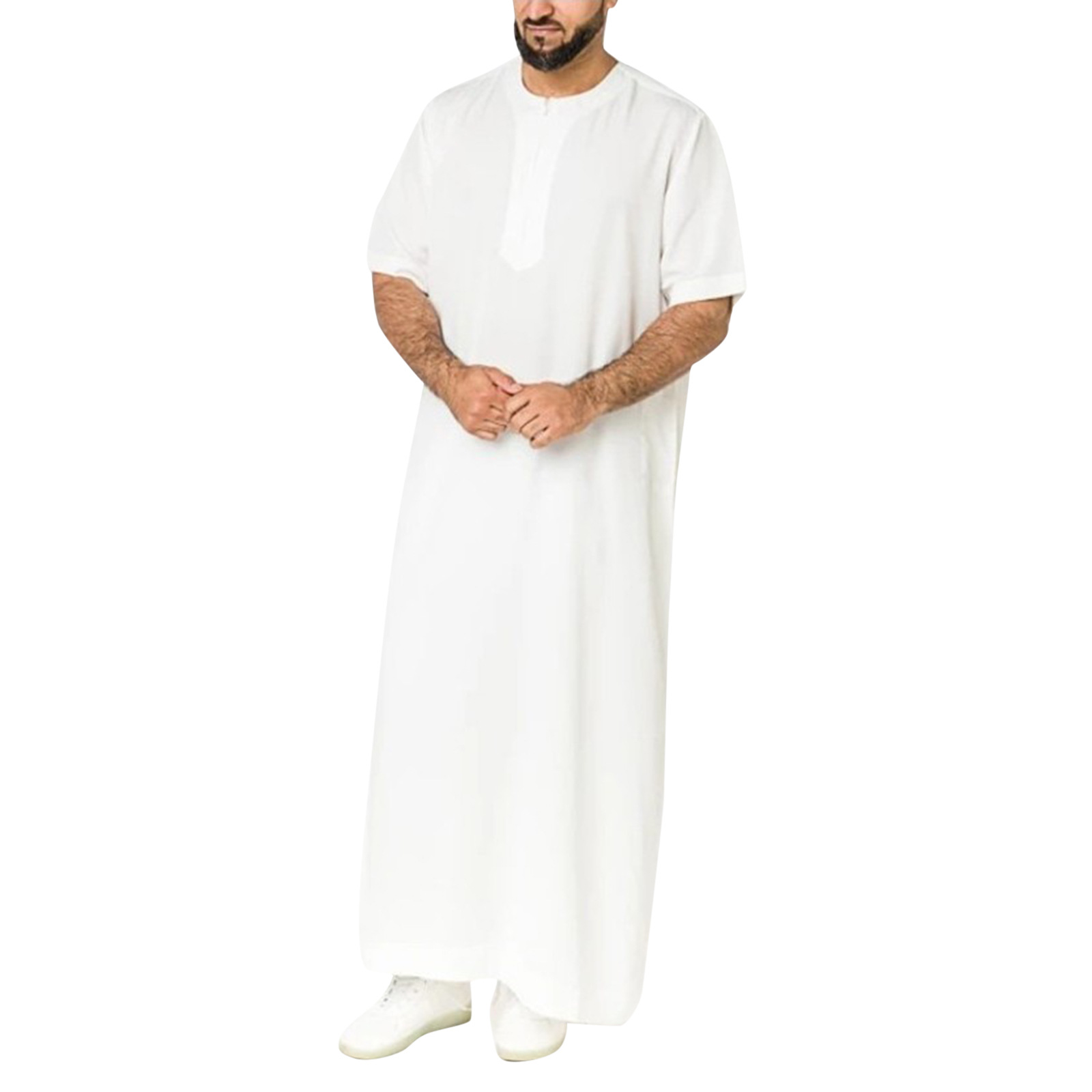 Nouvelle robe musulmane pour hommes 2026, Moyen-Orient, Arabie, Dubaï, Malaisie, fermeture éclair