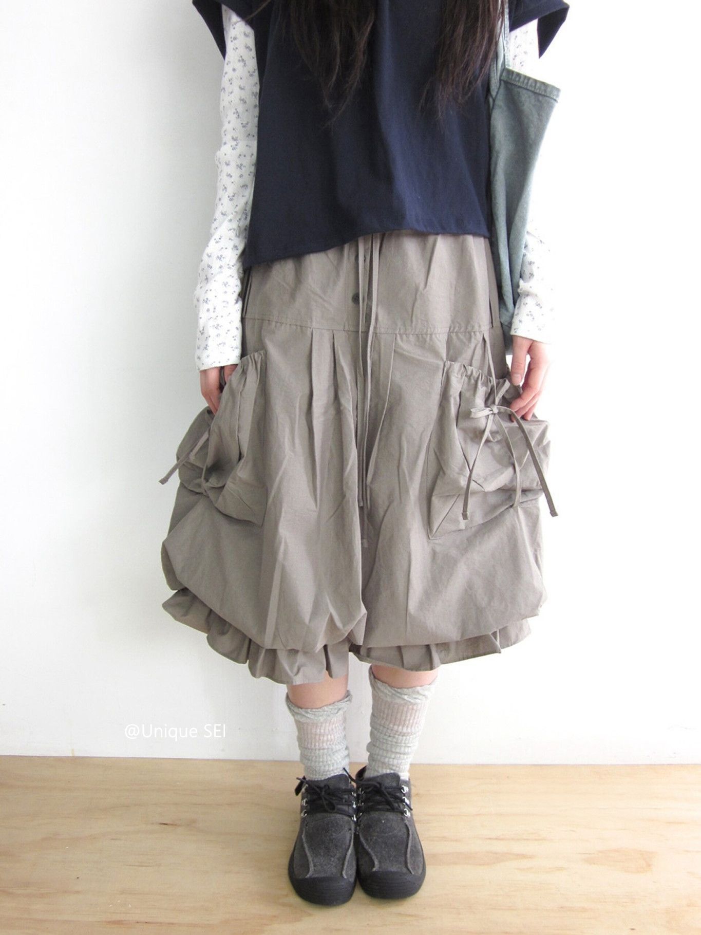 Jupe plissée style safari polyvalente pour femme, style coréen décontracté d'été, mi-longue
