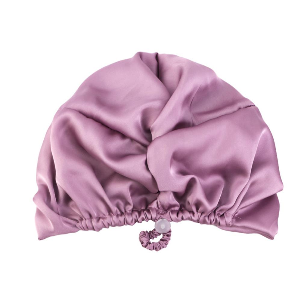 Bonnet en soie pour femmes endormies, Bonnet de cheveux en Satin, Bonnet de nuit, écharpe enveloppante pour cheveux bouclés avec bandeau à nouer, Turban en soie solide