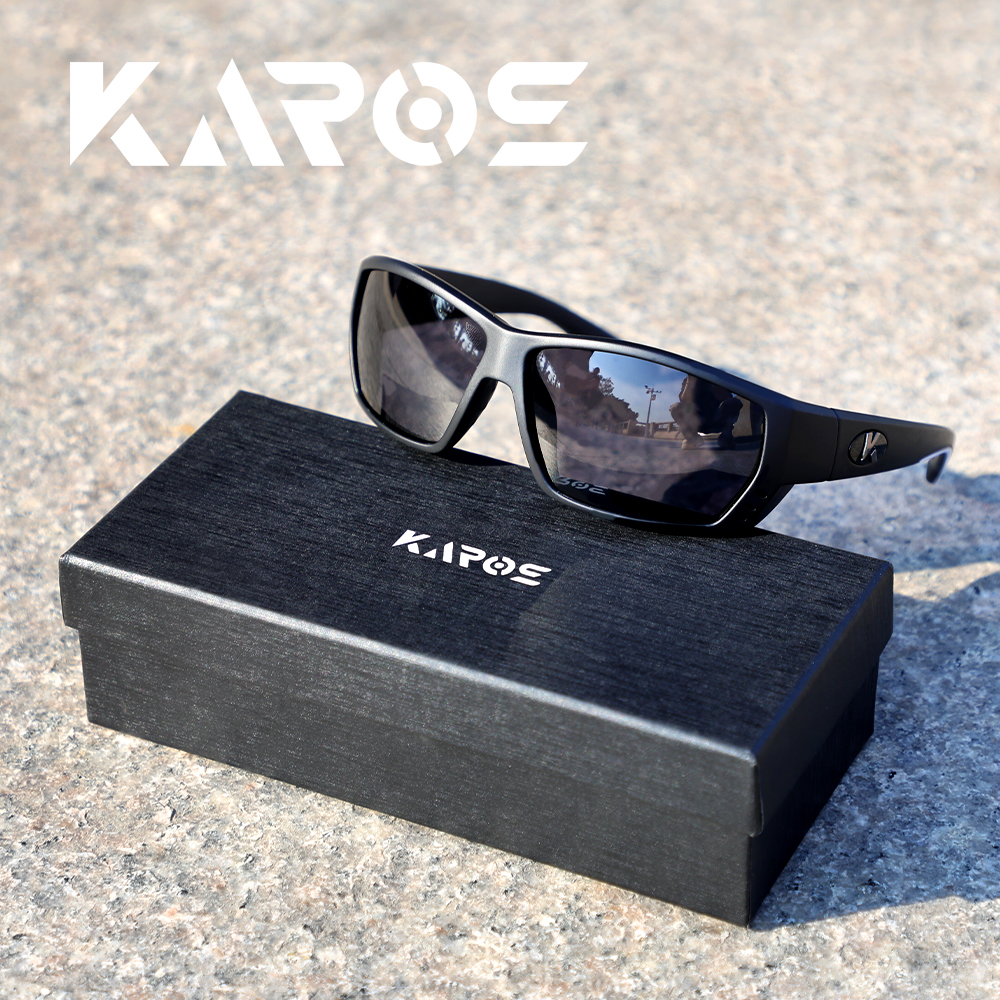 Lunettes de soleil polarisées pour hommes, protection complète, monture légère et confortable, lunettes de sport pour la conduite et la pêche