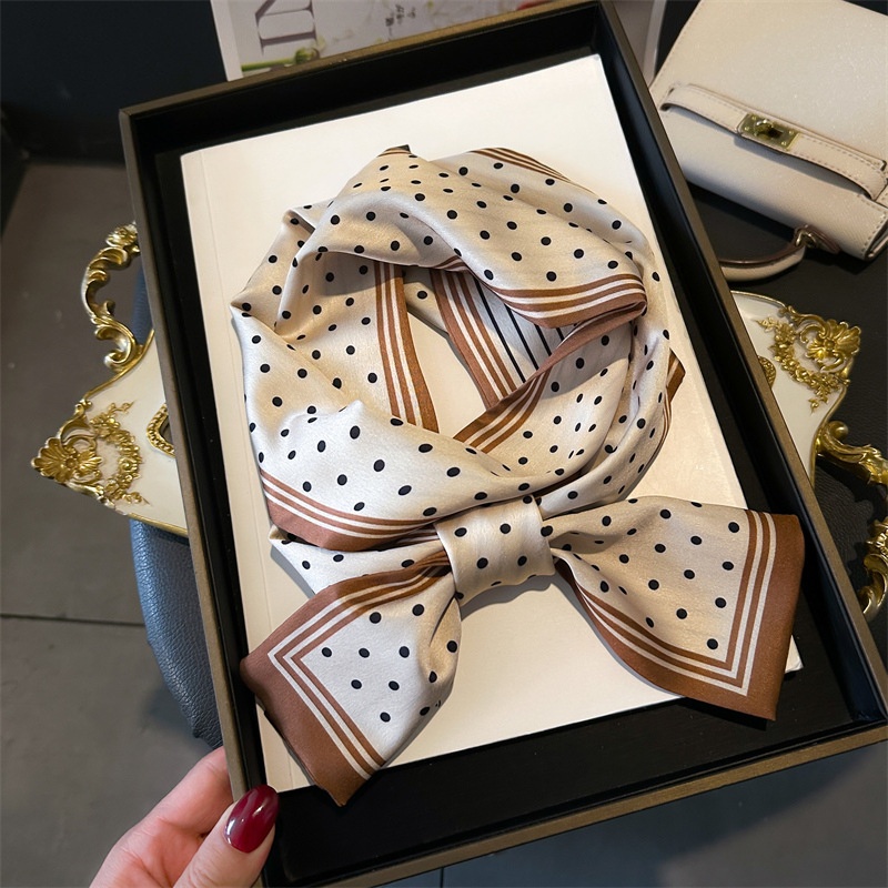 Foulard imprimé chevaux français, bandeau, écharpe de cou, foulard féminin, écharpes fines pour femme, satin doux