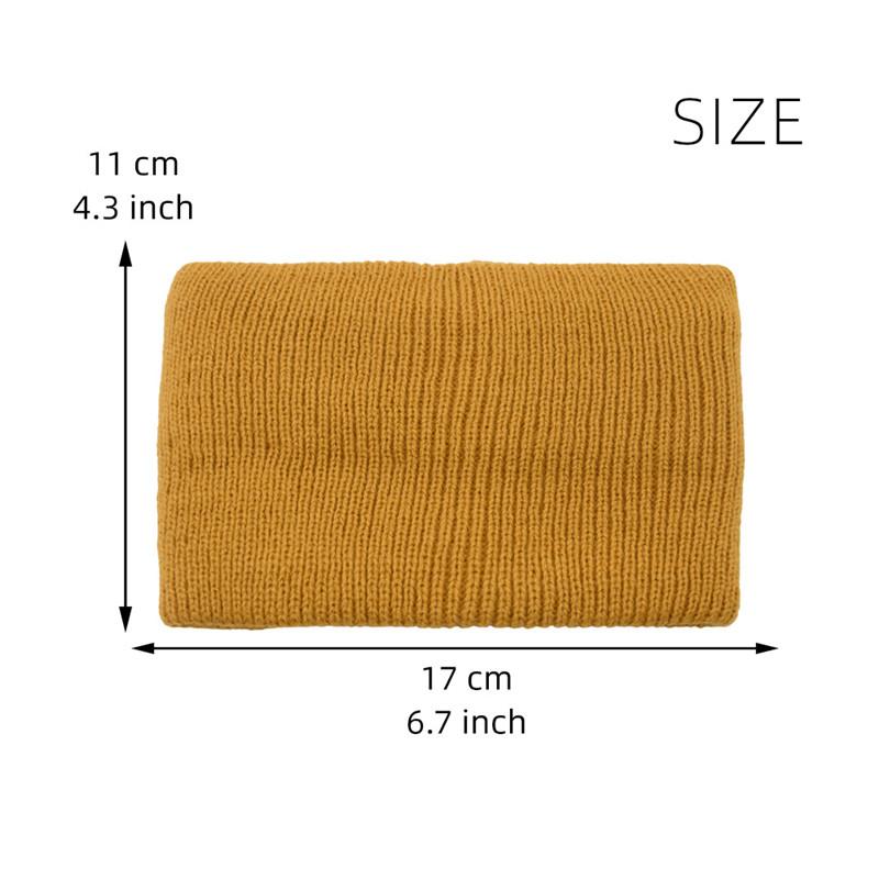 Large bandeaux pour femmes filles hiver chaud Turban bandeau tricoté élastique bandeau banane laine oreille Wamer cheveux accessoires