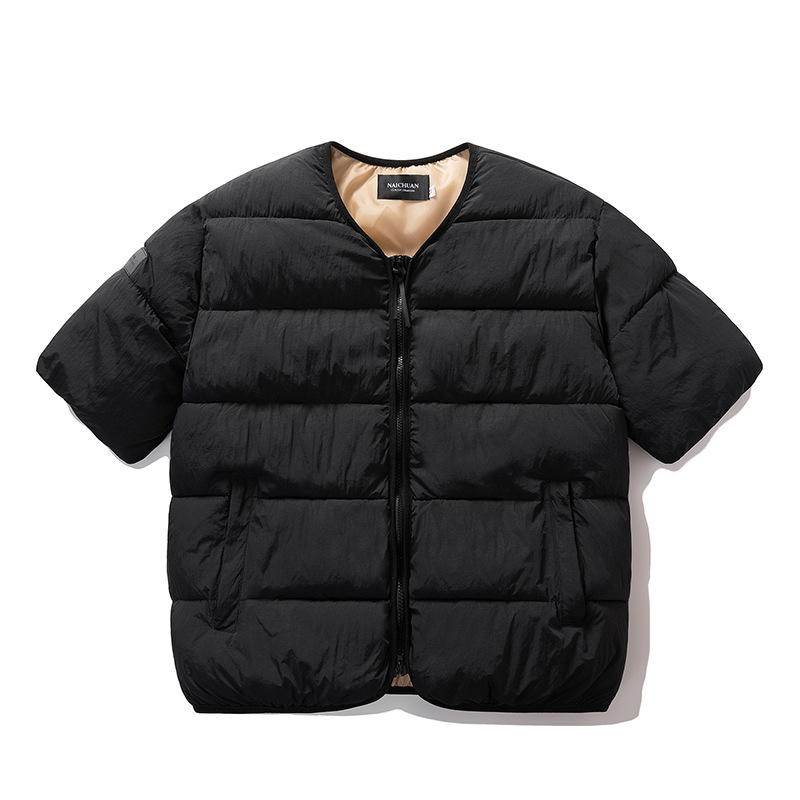 Gilets de mode coréenne chauds pour hommes et femmes, vestes sans manches, manteaux d'hiver tendance pour couples, gilets matelassés en coton, gilets chauds