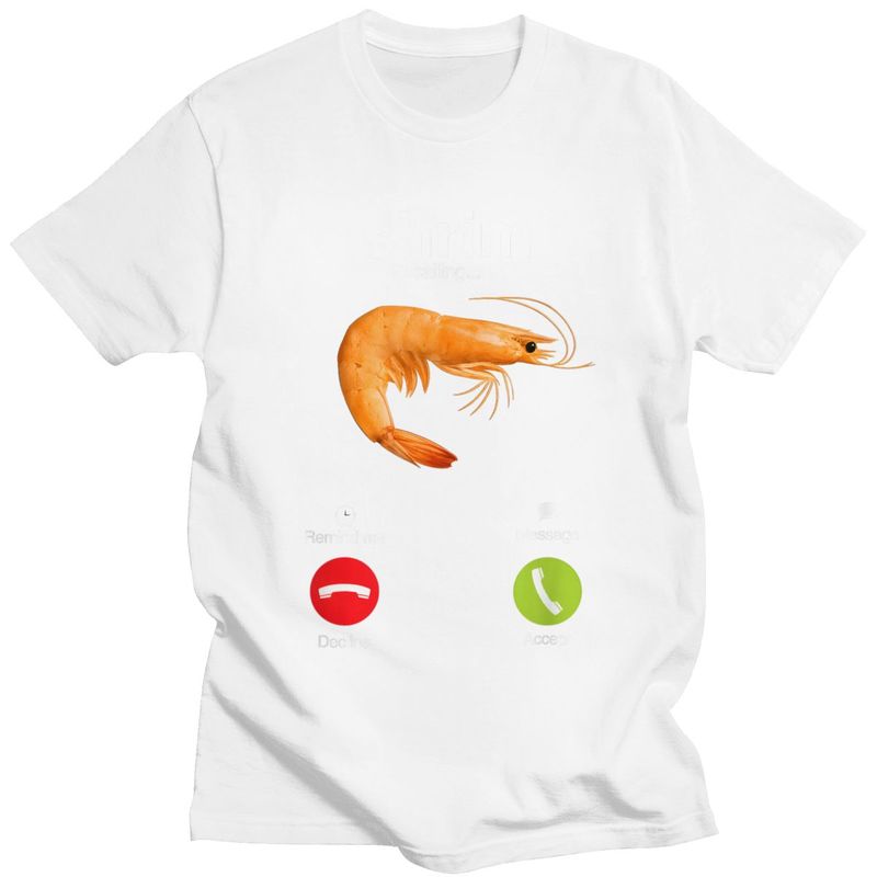 Shrim appelle T-Shirt femme manches courtes drôle crevette Meme T-Shirt Style de rue T-Shirt haut femmes vêtements graphiques t-shirts