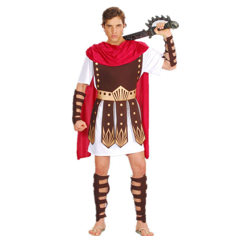 Adulte hommes grec guerrier romain gladiateur Costume chevalier Julius césar Costumes Halloween carnaval Mardi Gras déguisement Umorden