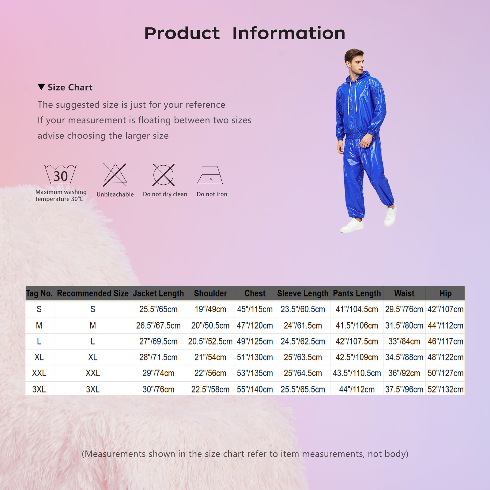 Ensemble imperméable décontracté pour homme, veste coupe-vent et pantalon pour la danse hip-hop, le sport, la natation, les soirées et les clubs