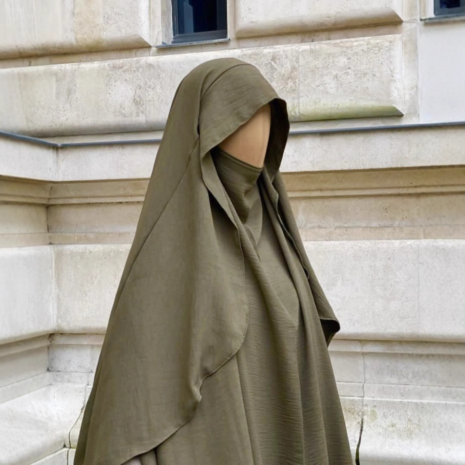 Maillot de Prière Islamique pour Femme Musulmane, Vêtement de Haute Qualité, Niqab, Une Couche, tiens imar Arabe, Hijabs, Ramadan