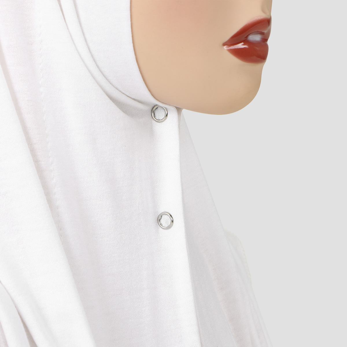 Nouveau hijab en jersey de coton avec bouton, hijab sport instantané musulman, foulard islamique tendance, turban Ramadan 130*167cm