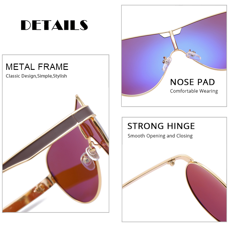 Lunettes De Soleil polarisées De luxe pour hommes, marque De styliste pilote, grandes lunettes De Soleil en métal, mode pour hommes, lunettes d'aviation