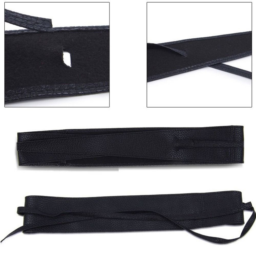 Ceinture en cuir avec nœud papillon pour femme, large, environnement simple, ceinture ronde, corset pour manteau, marque de créateur de luxe