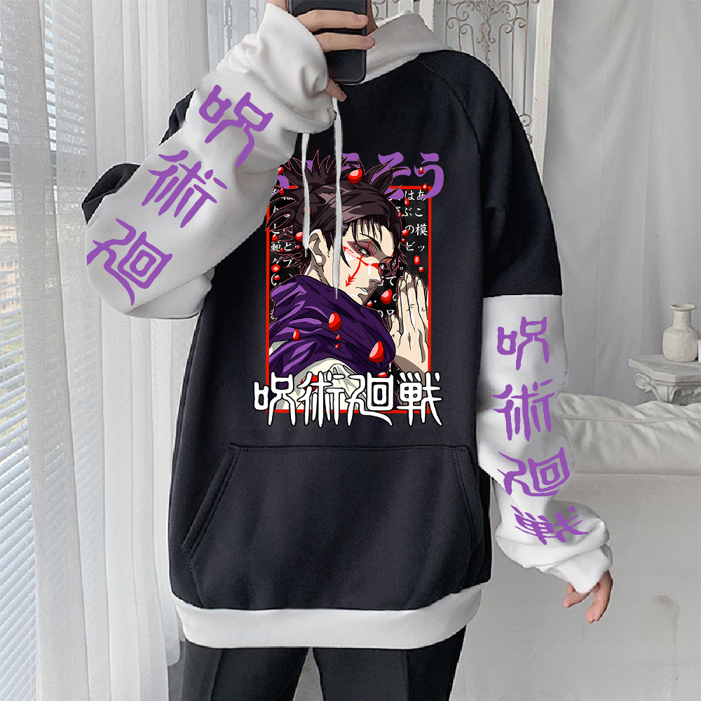 Sweats à capuche College graphiques pour hommes et femmes, sweat-shirt Anime, pull homme, Jujutsu Kaimmense, Choso Cool, décontracté, Harajuku