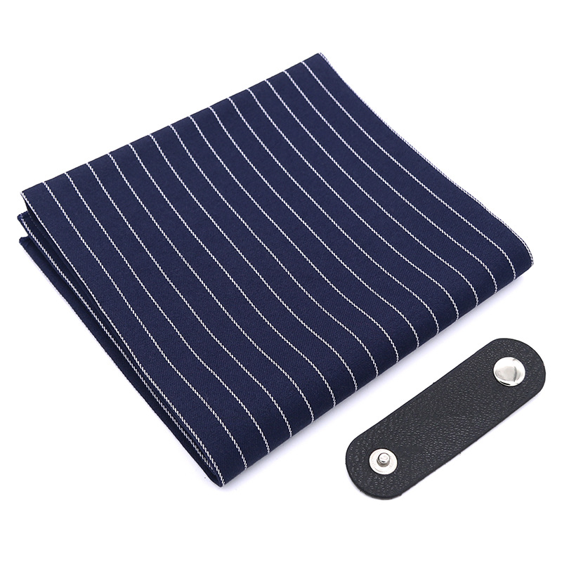 Petite écharpe carrée pour hommes, serviette d'affaires décontractée, en coton jacquard à la mode, tissage, tour de cou avec chemise, 60x60 cm, nouveauté 2022