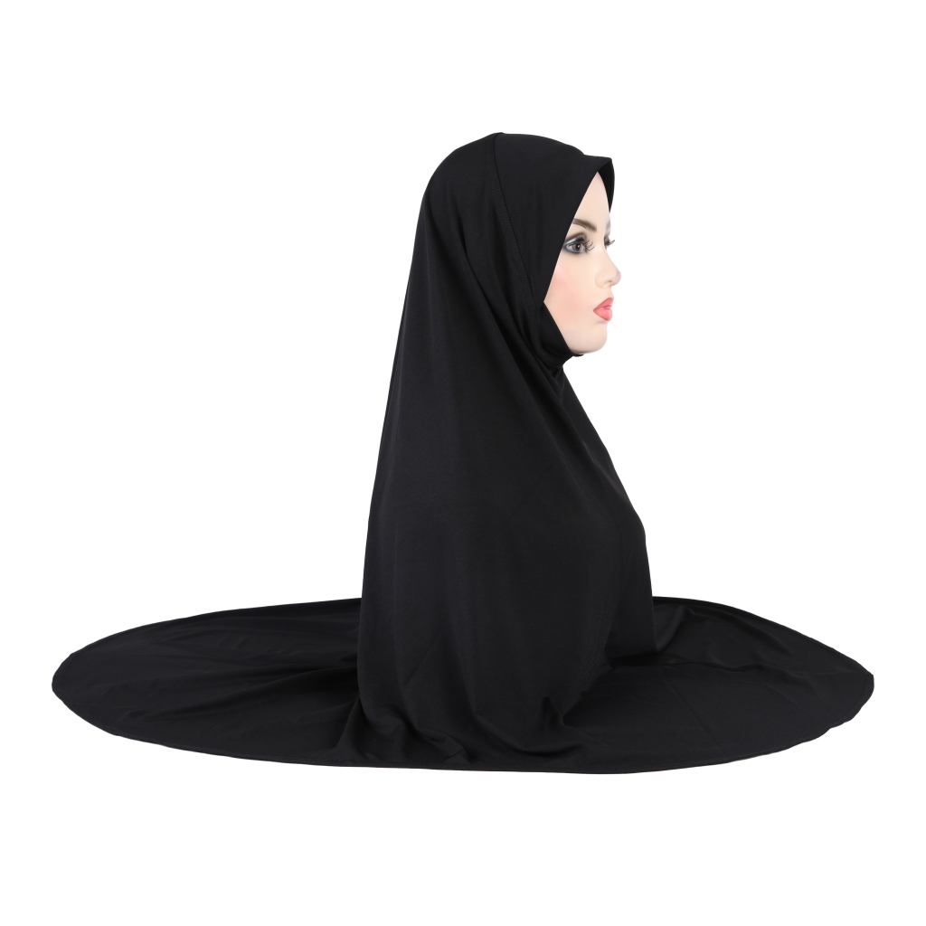 H306 plaine XXL taille hijab musulman avec partie du menton top qualité amira tirer sur écharpe islamique vente chaude foulard