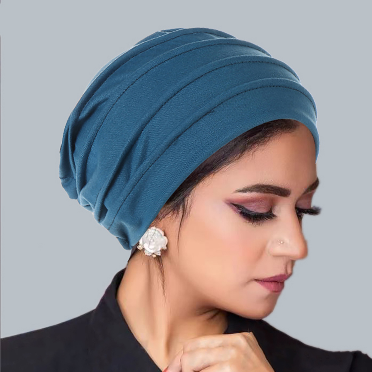 Nouveau musulman froissé Turban casquette couleur unie femmes Hijabs islamique chimio casquette foulard dames tête enveloppement couverture Hijab écharpe