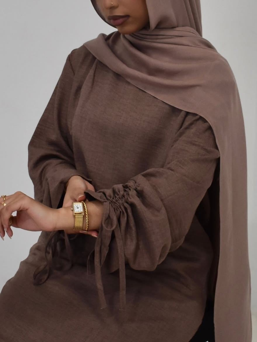 Eid femmes Robe modeste Abaya String manches Caftan musulman Robe maroc dubaï caftan Islam 2025 robes Largos Jalabiya Ramadan