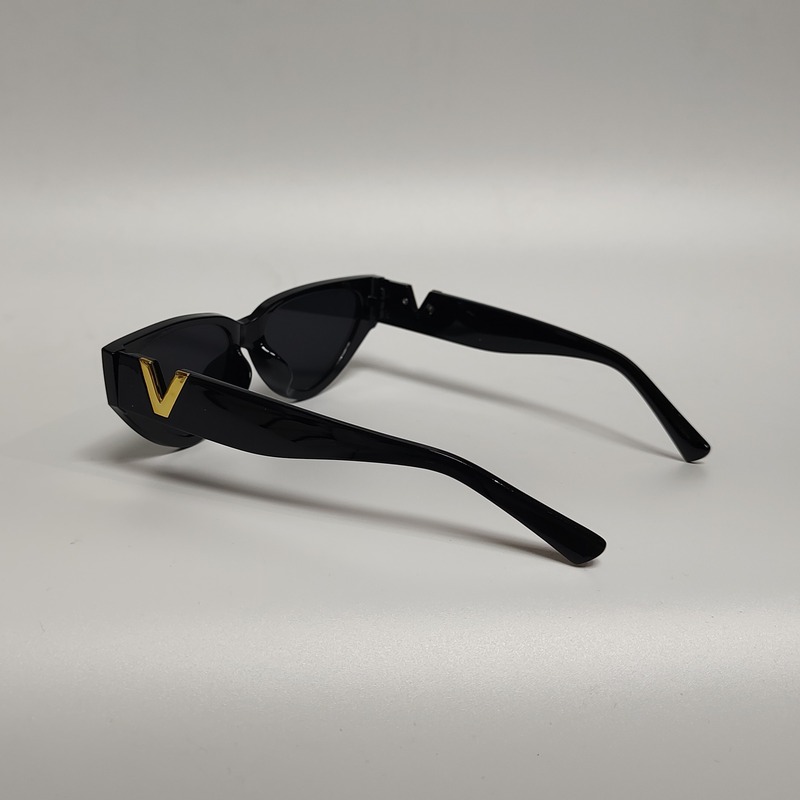 Lunettes de soleil œil de chat pour hommes et femmes, lunettes de soleil, marque de luxe, mode glamour, qualité supérieure, tendance féminine, UV400