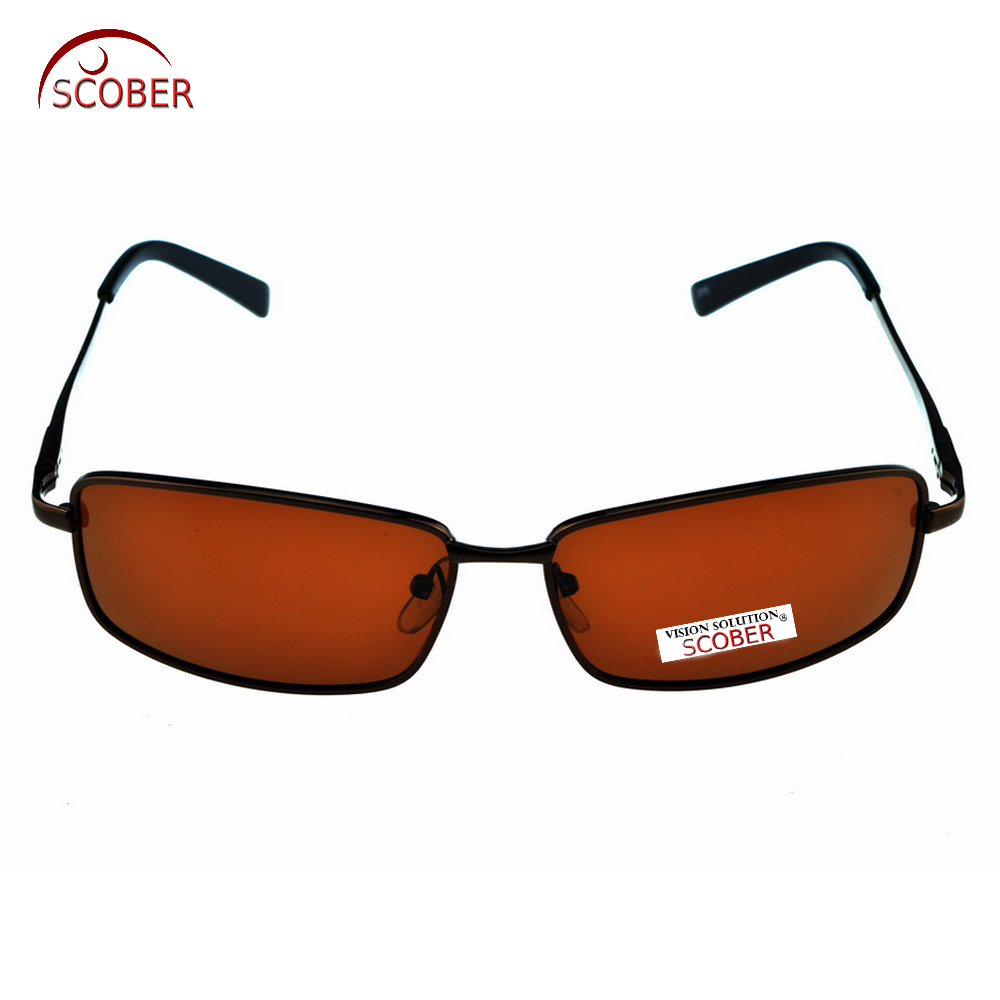 Lunettes de soleil rectangulaires polarisées marron, verres Polaroid, charnière de printemps, Vintage, Google
