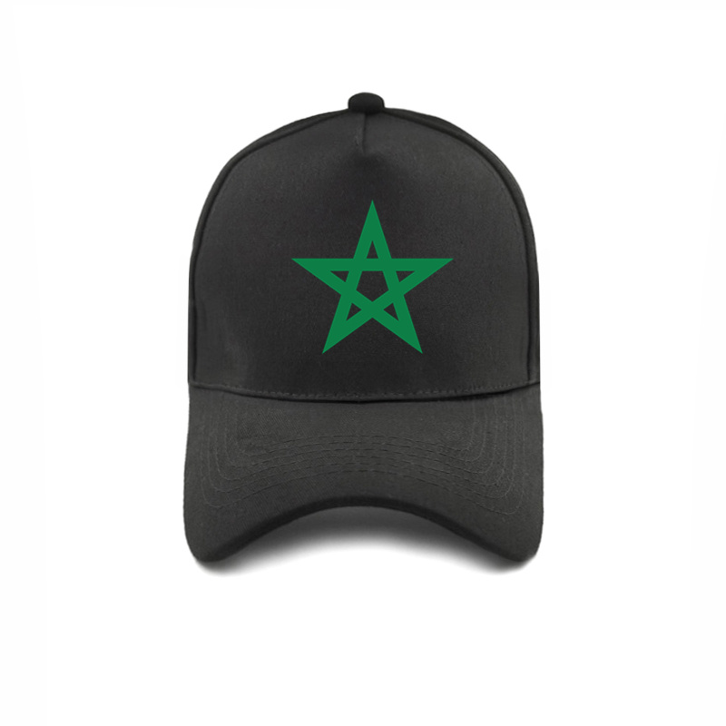 Casquettes de Baseball drapeau marocain réglables Snapback mode unisexe Cool chapeaux maroc MZ-285