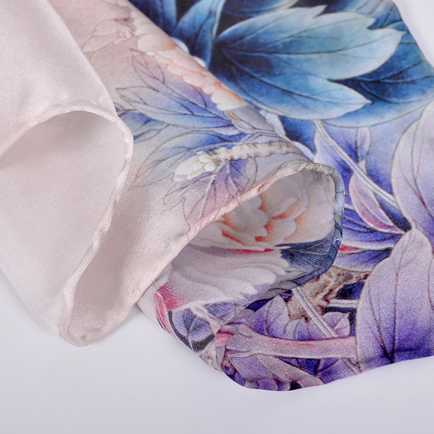 [BYSIFA] Foulard en soie de marque de mode nouveau Style chinois longues écharpes enveloppes de qualité supérieure ver à soie cocon foulard de cou en soie Cape Foulard
