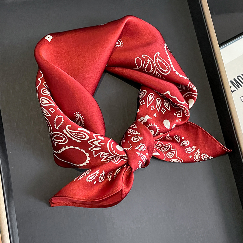 Écharpe 100% Soie Véritable pour Femmes, Foulard Carré, Foulard de Cou, Châle de Poignet, Écharpes pour Dames, Pashmina, Hijab Féminin, Bandana, Bufanda
