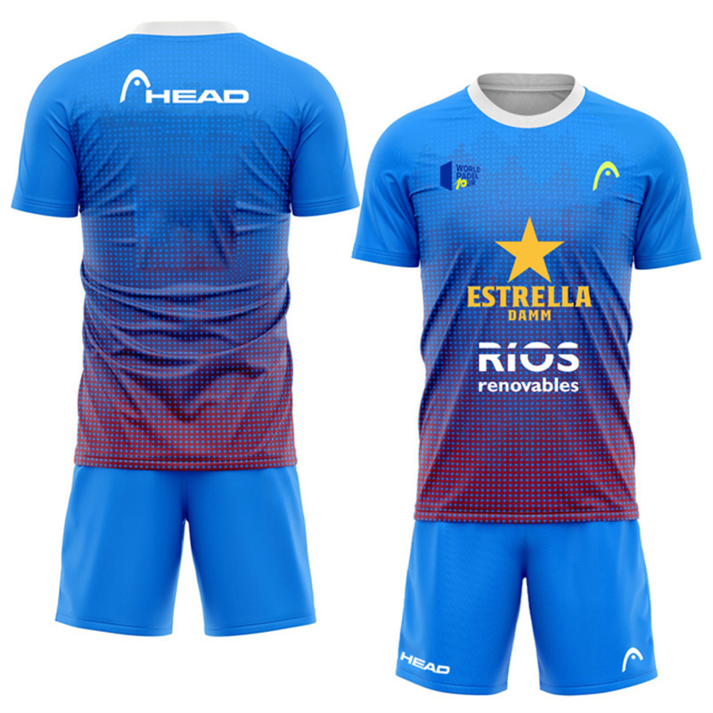 Ensembles d'été pour hommes, vêtements de sport de badminton à manches courtes et shorts, 2 pièces, tenue de tennis d'entraînement en plein air, costume décontracté
