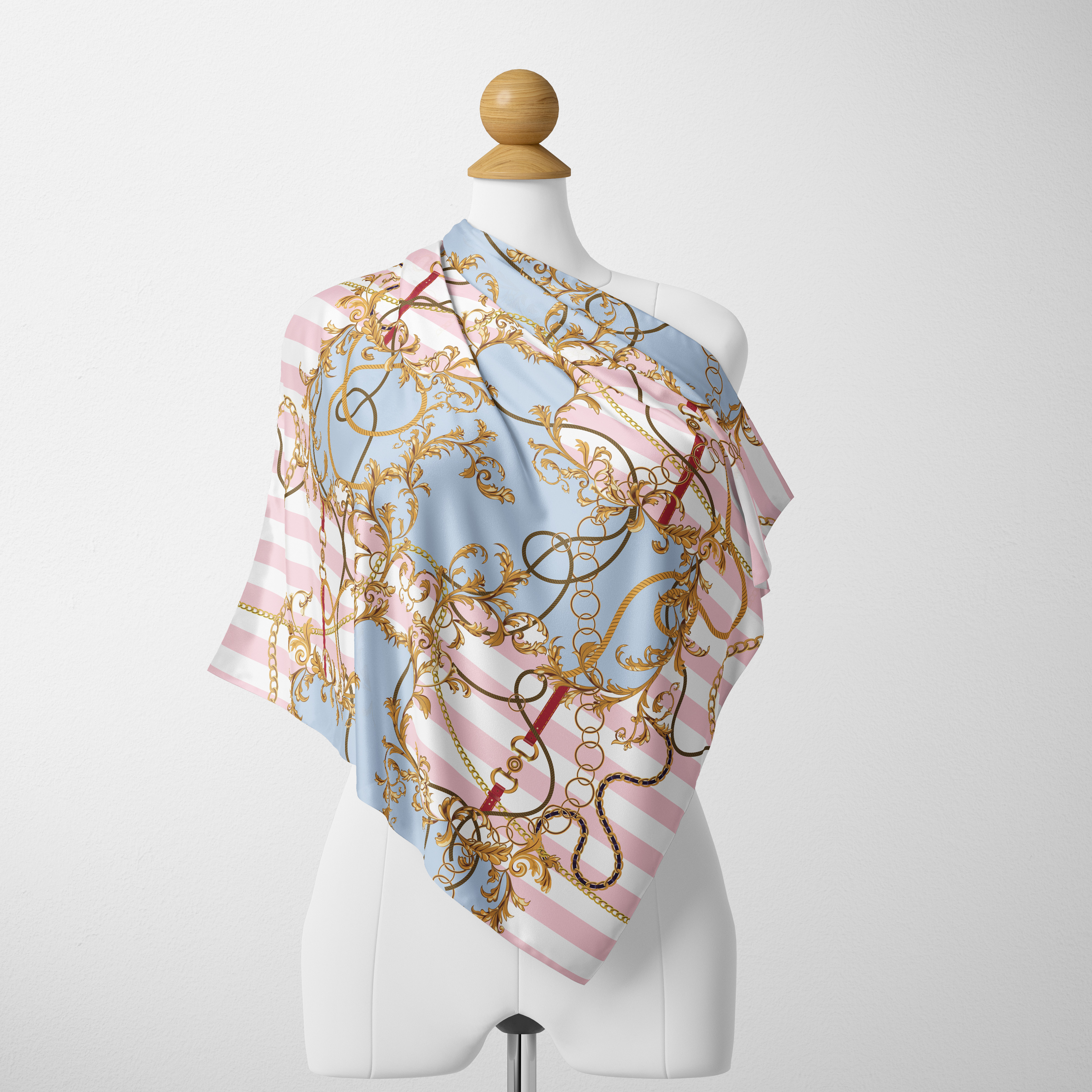 Foulard Carré à Imprimé Floral pour Femme, 70x70cm, Bandeau pour Cheveux, Hijab, Sauna, Bandana, Design à la Mode, 2025