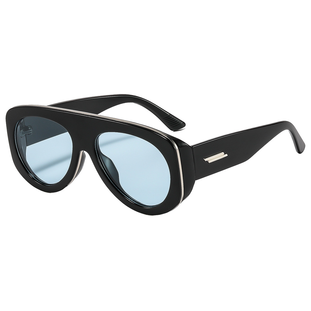 Lunettes de soleil de luxe style punk pour femmes, lunettes de soleil de marque de luxe pour hommes, monture audacieuse, protection UV400, qualité supérieure, style vintage
