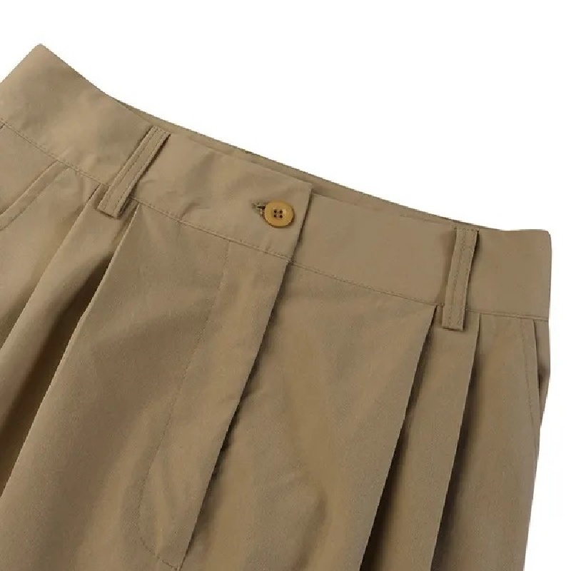 Pantalon à jambes larges pour femmes pantalons pour femmes pantalons Palazzo été imprimé recadrée lin confortable Baggy pantalon avec VêTements Femme