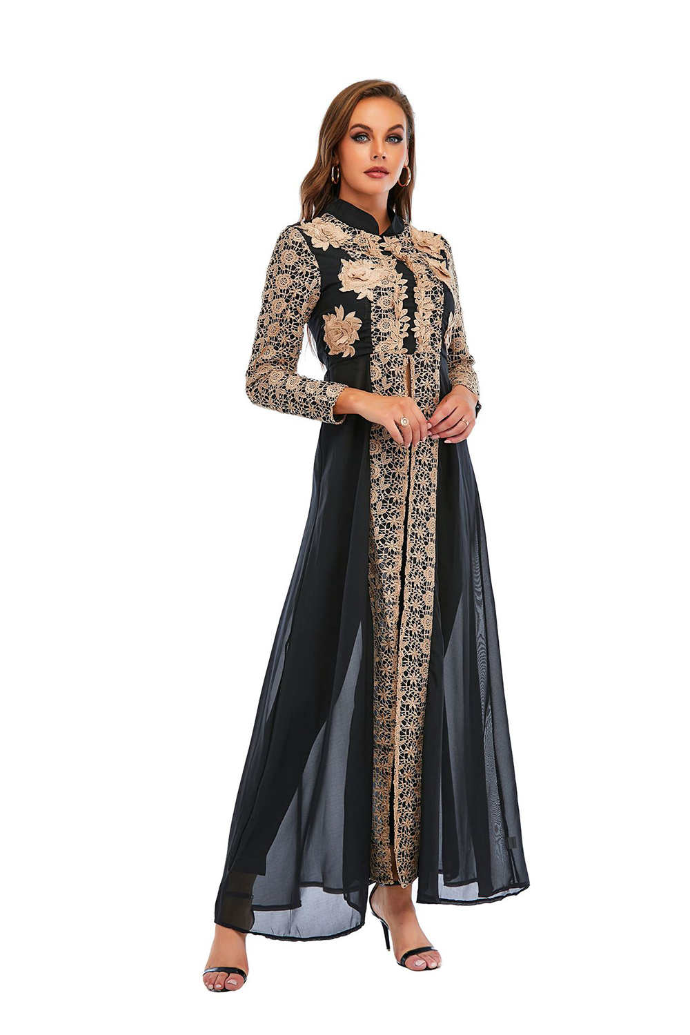 Abaya dubaï ensembles musulmans Robe caftan turc vêtements islamiques Abayas robes africaines pour femmes Robe Ensemble Femme Musulmane