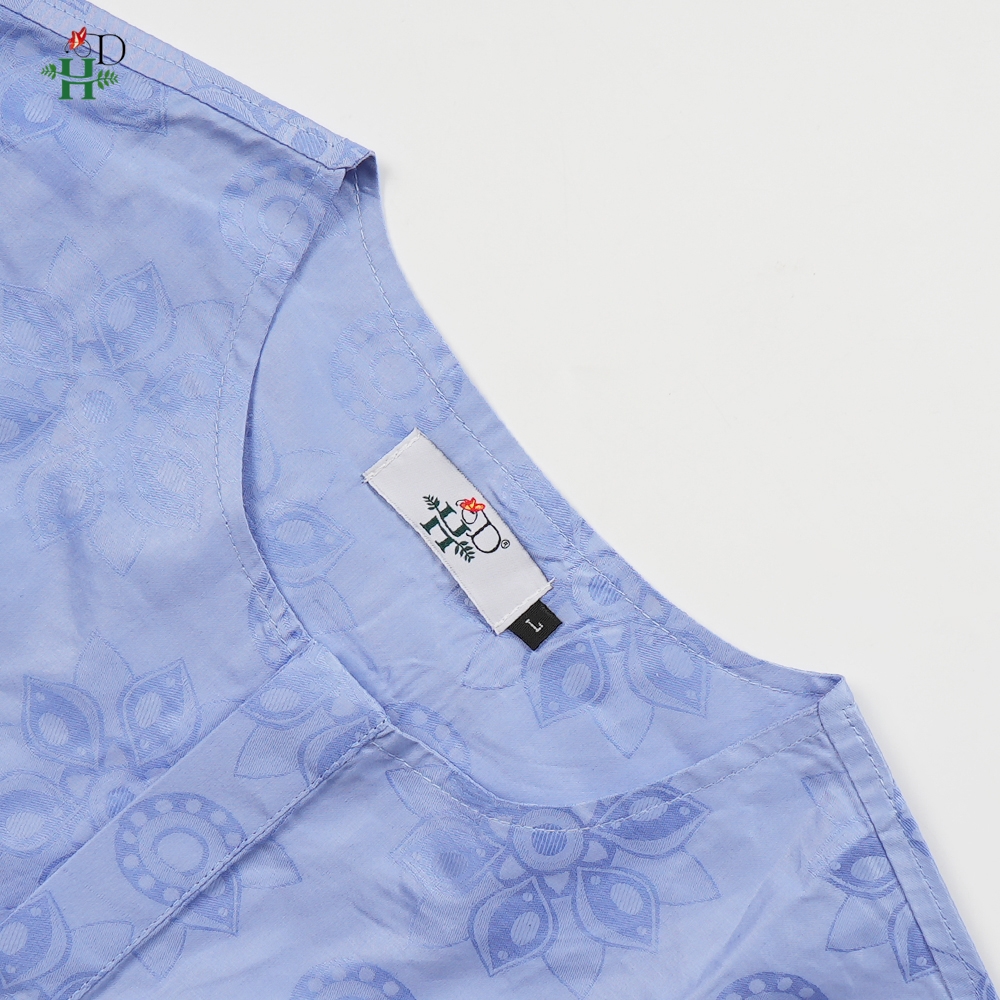 Vêtements africains broderie robe bleue grande taille pour hommes élégant fête de mariage Thobe 3 PC haut et pantalon costumes ensemble usage quotidien 2025