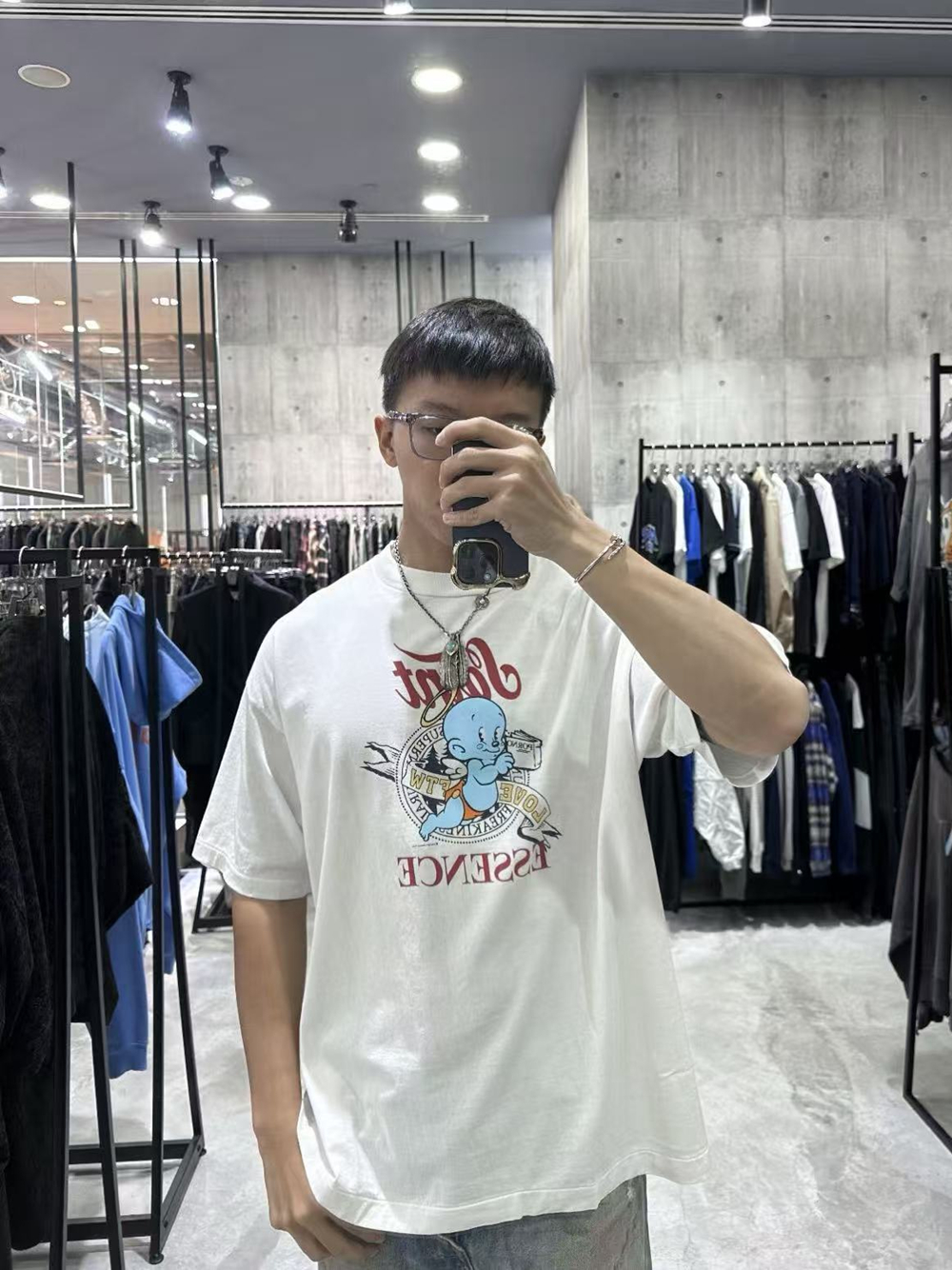 Yao mode Saint de Michael haute qualité 1:1 décontracté Streetwear ample Baggy manches courtes unisexe hommes vêtements t-shirt pour hommes