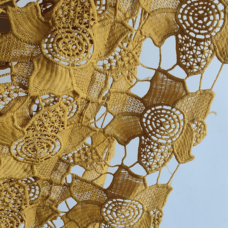 Femmes Robe en dentelle ample fête longue avec doublure col rond poignet manches chauve-souris mode confortable décontracté féminin Robe de dame africaine