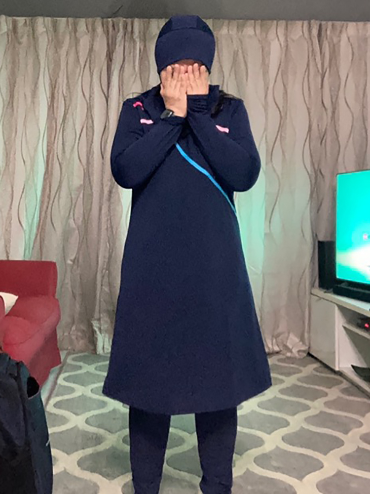 Burkini maillots de bains musulmans maillot bain femme hijab femme musulman Maillot de bain pour femmes musulmanes, Hijab modeste, manches longues, couvertures islamiques, Burkini, pour la plage