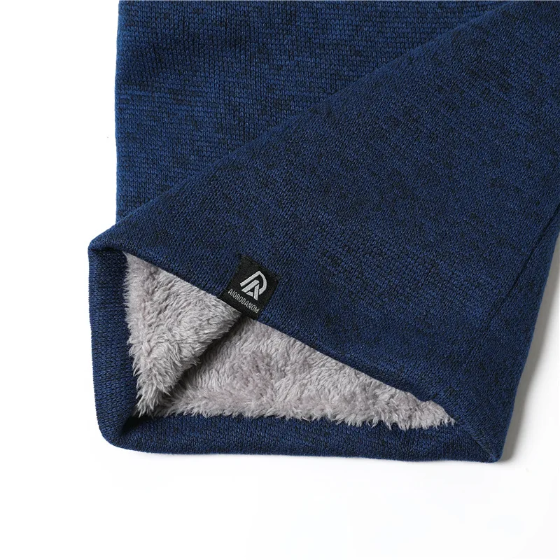 Écharpe tricotée en velours pour hommes et femmes, couvre-cou chaud d'hiver, écharpe de Protection du cou, col roulé en laine, nouvelle Version coréenne polyvalente