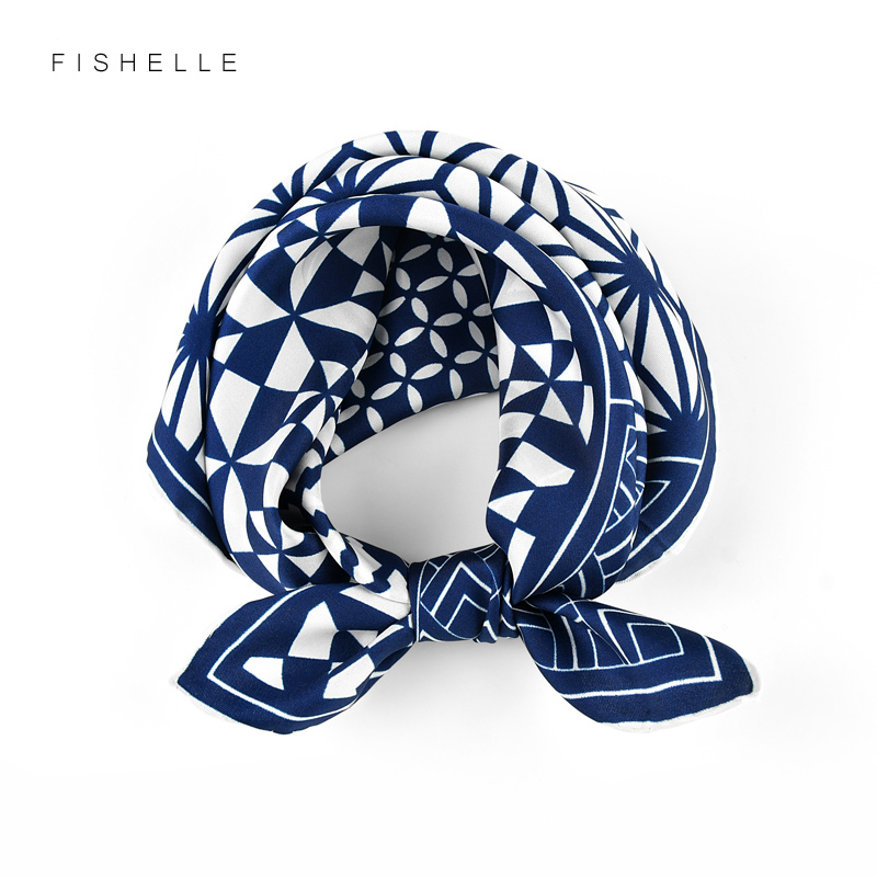 Foulards en soie 100% naturelle pour femmes, petit foulard de luxe jaune 100% en sergé de soie véritable, col carré de 50cm, hijab fin pour dames, printemps et été